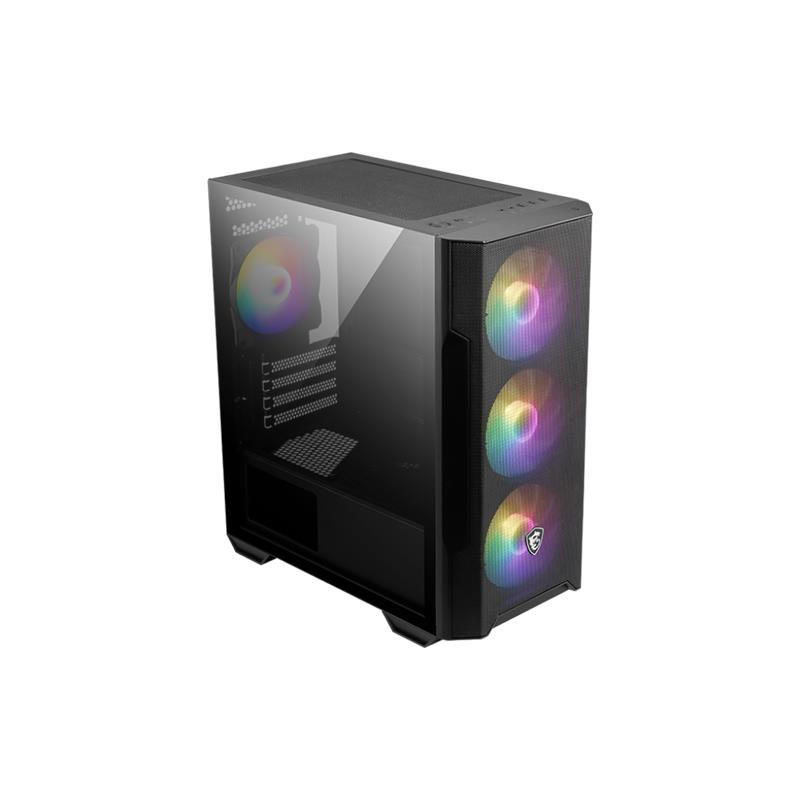MSI MAG FORGE M100R USB3.2 4x12CM ARGB FAN PENCERELI M.ATX SIYAH KASA - MSI - görsel 4