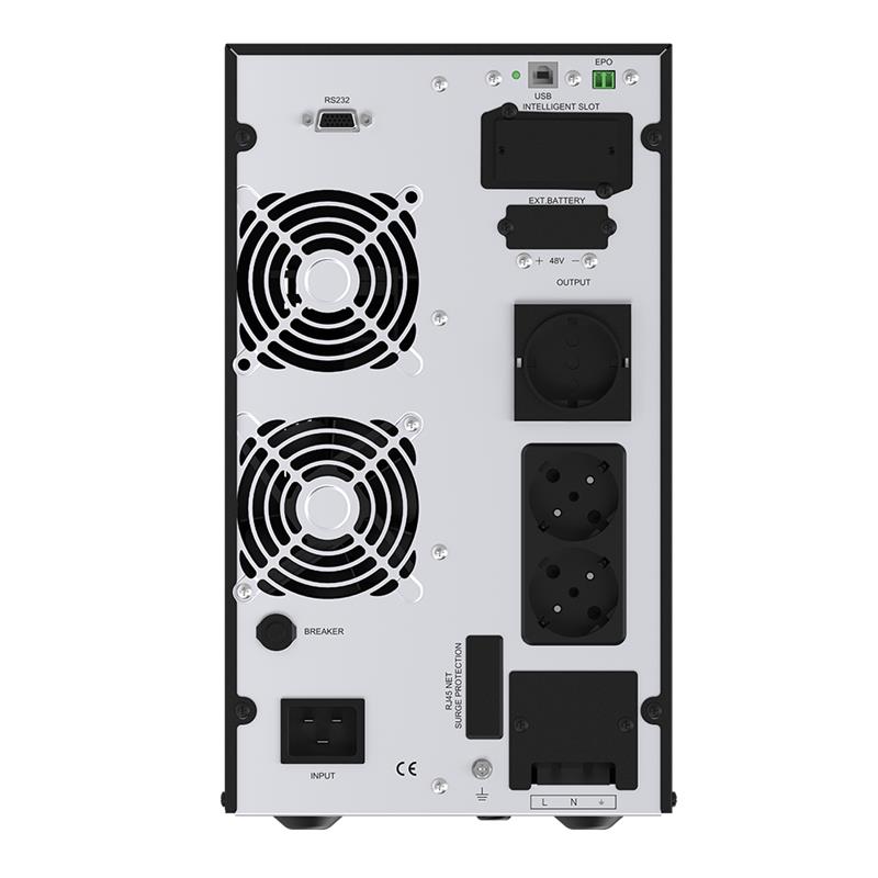 TESCOM NEOLINE 3 KVA (6X7AH) 1/1 ONLINE UPS LCD EKRAN (900093020) - TESCOM - görsel 4