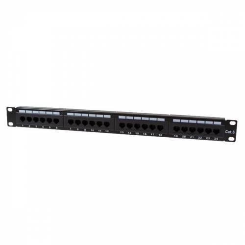URANIUM LEOPP-UC6-2524 CAT6 24 PORT UTP DOLU PATCH PANEL - Uranium