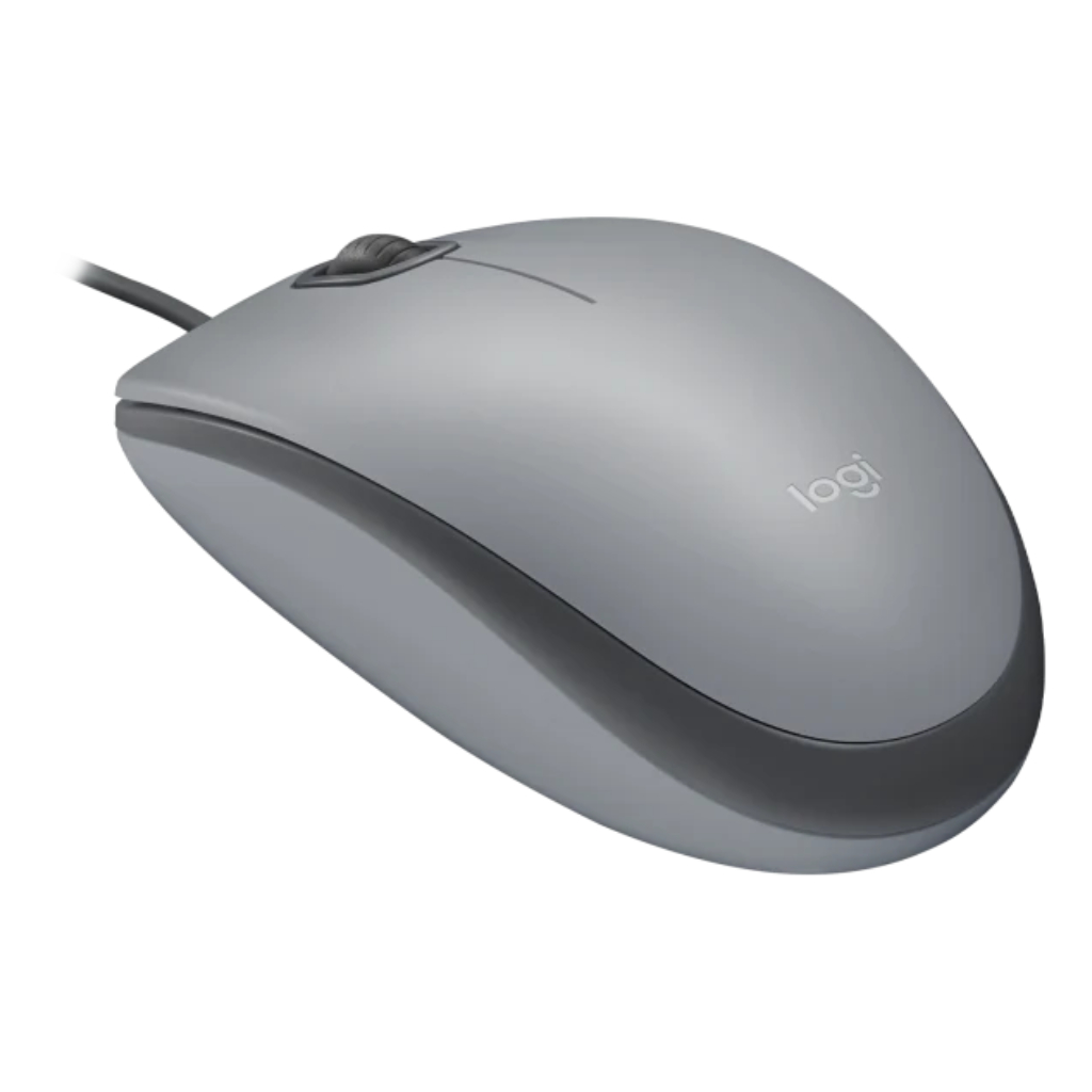 LOGITECH 910-006760, M110 Gri, USB Kablolu, 1000dpi, Optik, 3 Tuşlu, Sessiz Mouse - Logitech - görsel 2