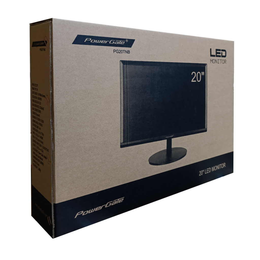 POWERGATE PG20TNB, 20", 5ms, 75Hz, 1600x900, D-Sub, HDMI, TN LED Monitör - PowerGate - görsel 5