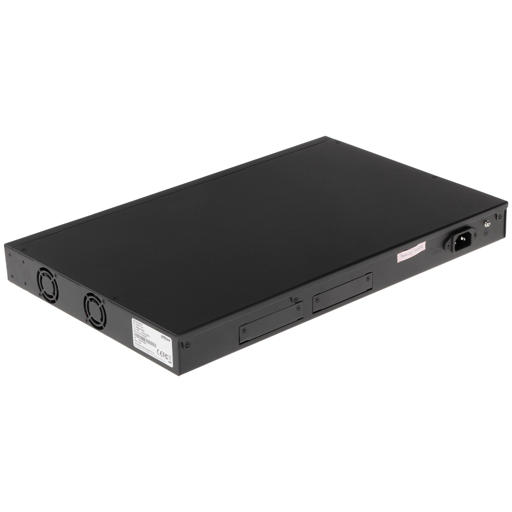 DAHUA S3226-24ET-240, 24 Port, MegaBit, PoE 240W, 2 Port GigaBit Uplink, 2 Port Gigabit Combo SFP, Longe Range 250Mt, Yönetilemez, Rack Mount Switch - Dahua - görsel 2