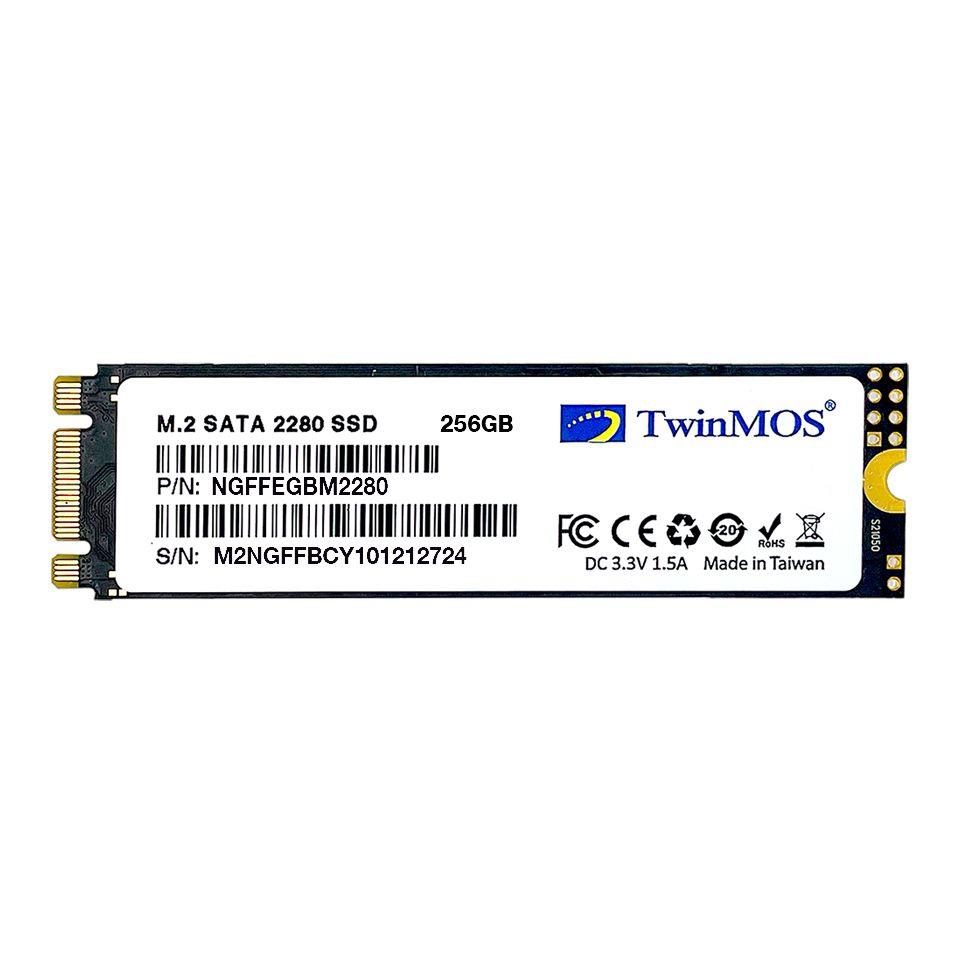 TWINMOS NGFFEGBM2280 M.2 256GB (580/550MB/s) PCIe SATA (3D NAND) SSD Disk (22x80MM) - TWINMOS - görsel 2