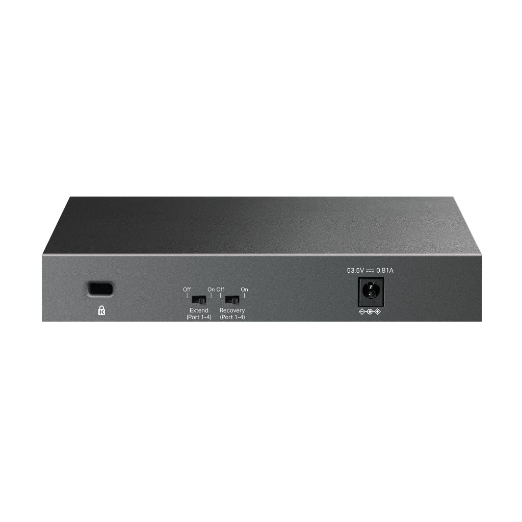 TP-LINK LS106LP, Green Tech, 6 Port, MegaBit, 4 Port PoE 41W, Metal Kasa, Yönetilemez, Masaüstü Switch - Tp-Link - görsel 2
