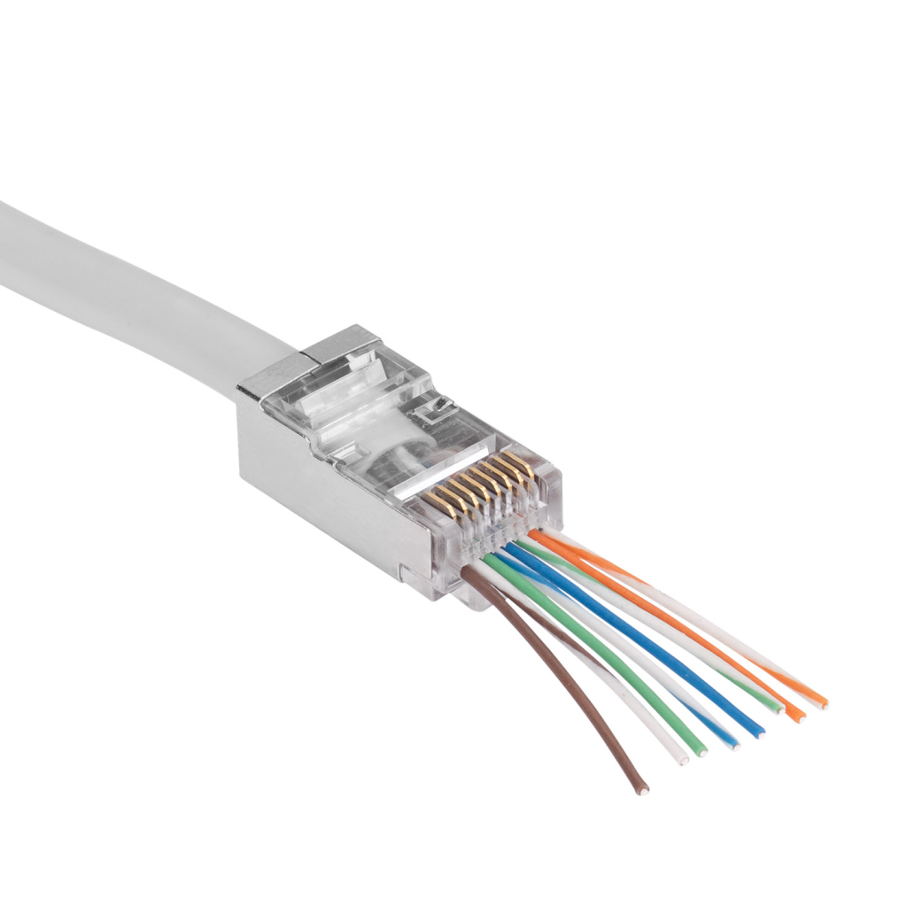 S-LINK SL-COB24P, RJ45, Yeni Nesil JAC, UTP, CAT6, Metal (100lü PAKET) - S-Link - görsel 4