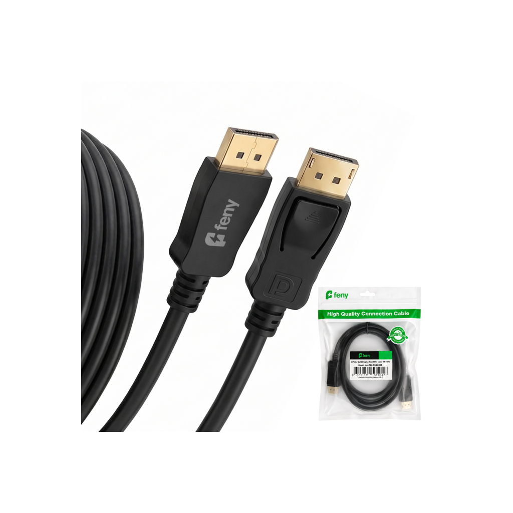 FENY FN-DS4K10 , 4K UHD, 60Hz, Display Port (DP) Kablo, 5mt. - Feny - görsel 2