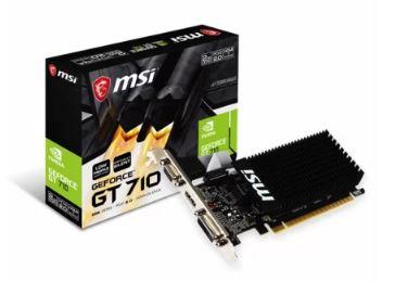 MSI GT710 2GB GDDR3 64BIT HDMI/DVI/VGA (GT 710 2GD3H LP) - MSI - görsel 2