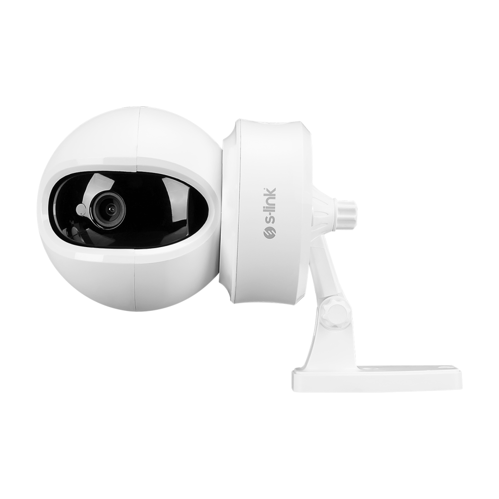 S-LINK SL-IND04, Ev/Bebek Güvenlik Kamerası, WiFi, 2Mpix, 3.6mm Lens, 10m. Gece Görüşü, Hareket algılama, İki Yönlü Ses, Micro SD Kartlı, TUYA Yazılım - S-Link - görsel 2