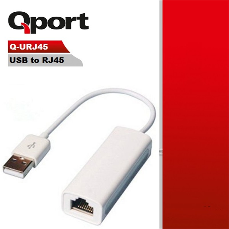 QPORT (Q-URJ45) USB TO RJ45 ETHERNET CEVIRICI - QPORT - görsel 2