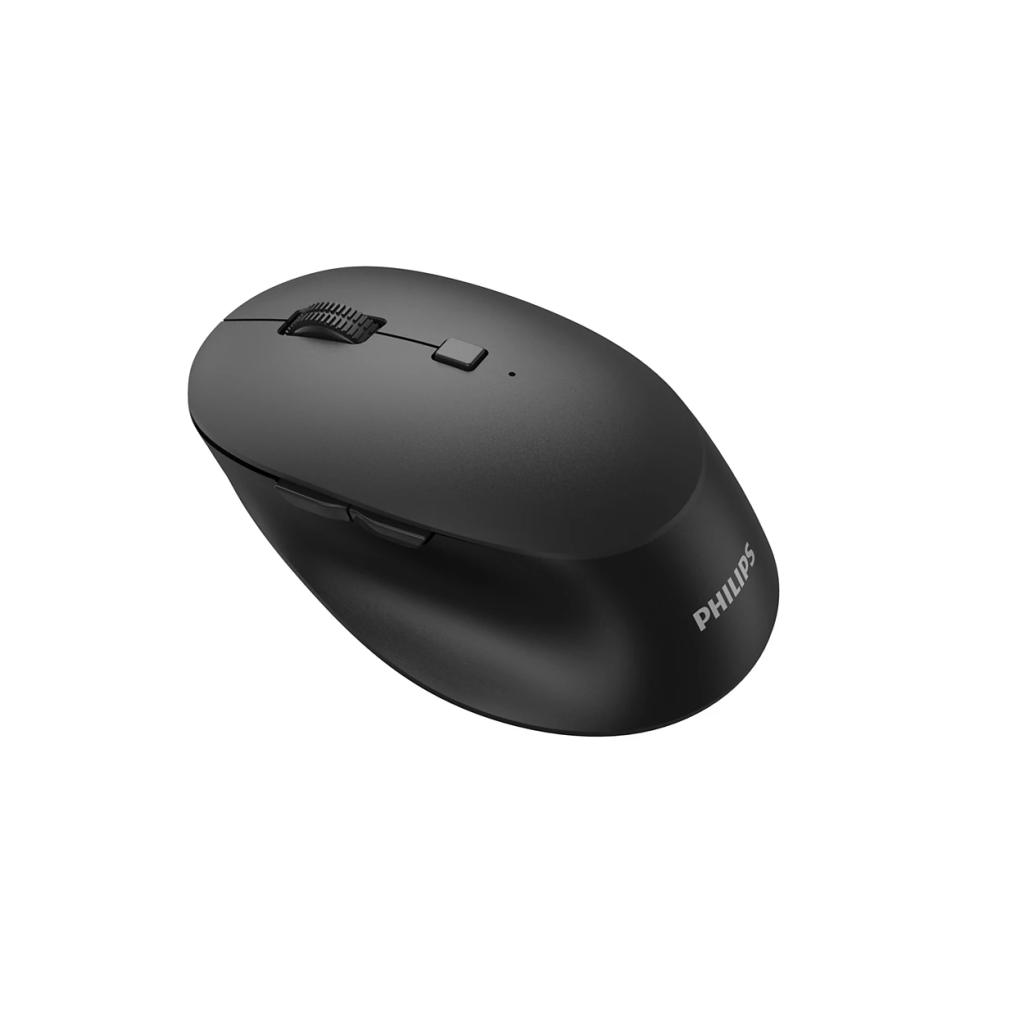 PHILIPS SPK7607B, Siyah, USB Nano 2,4Gh ve Bluetooth Kablosuz, 3200dpi, Optic, 7 Tuşlu, Sessiz Click, Mouse - Philips - görsel 2