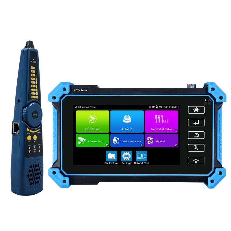 UPTECH IPC-5100C-PLUS 4K 5.4 INC KABLO BULUCU VE KAMERA TEST CİHAZI DOKUNMATİK BATARYALI - Uptech