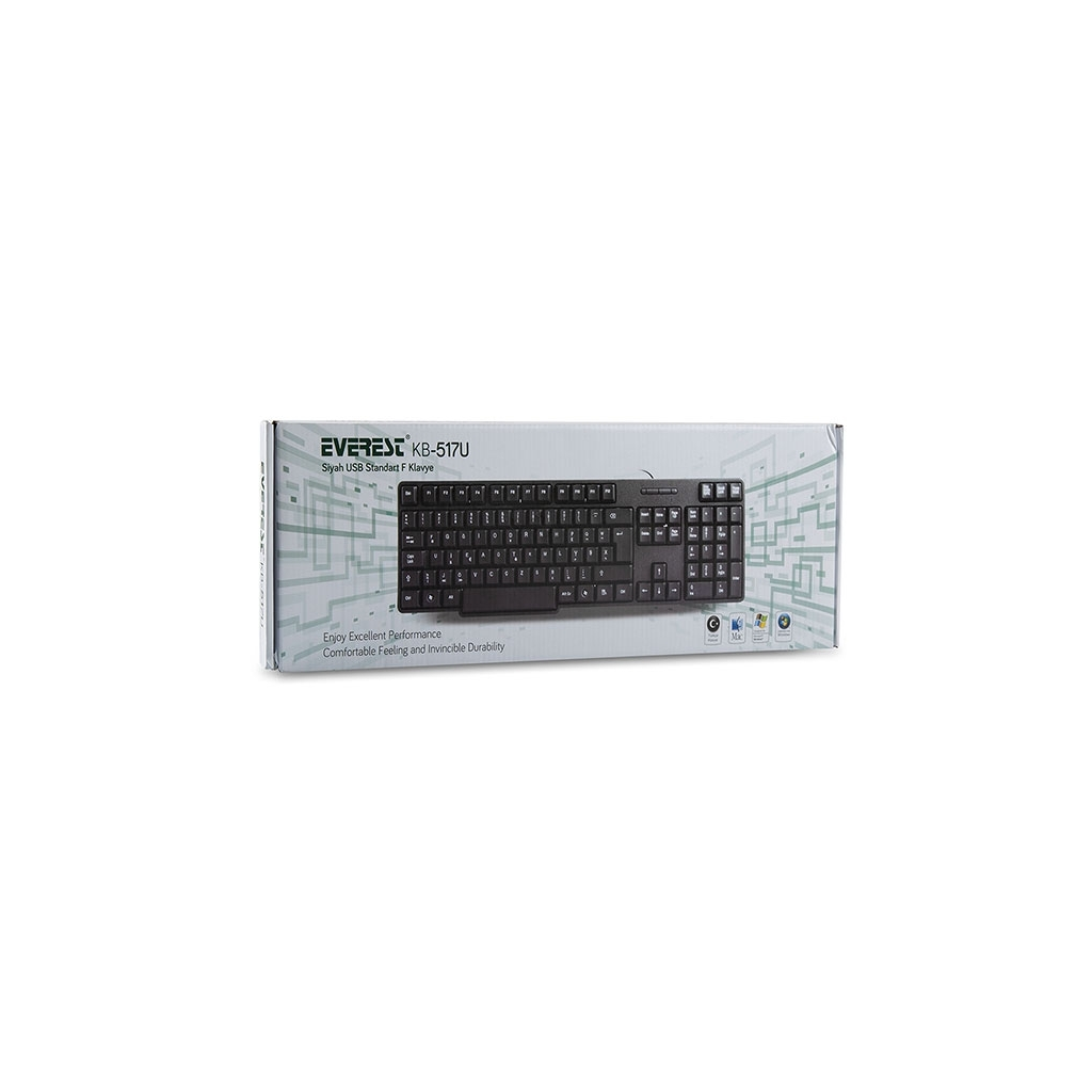 EVEREST KB-517U F Standart KLAVYE USB (S) - Everest - görsel 5