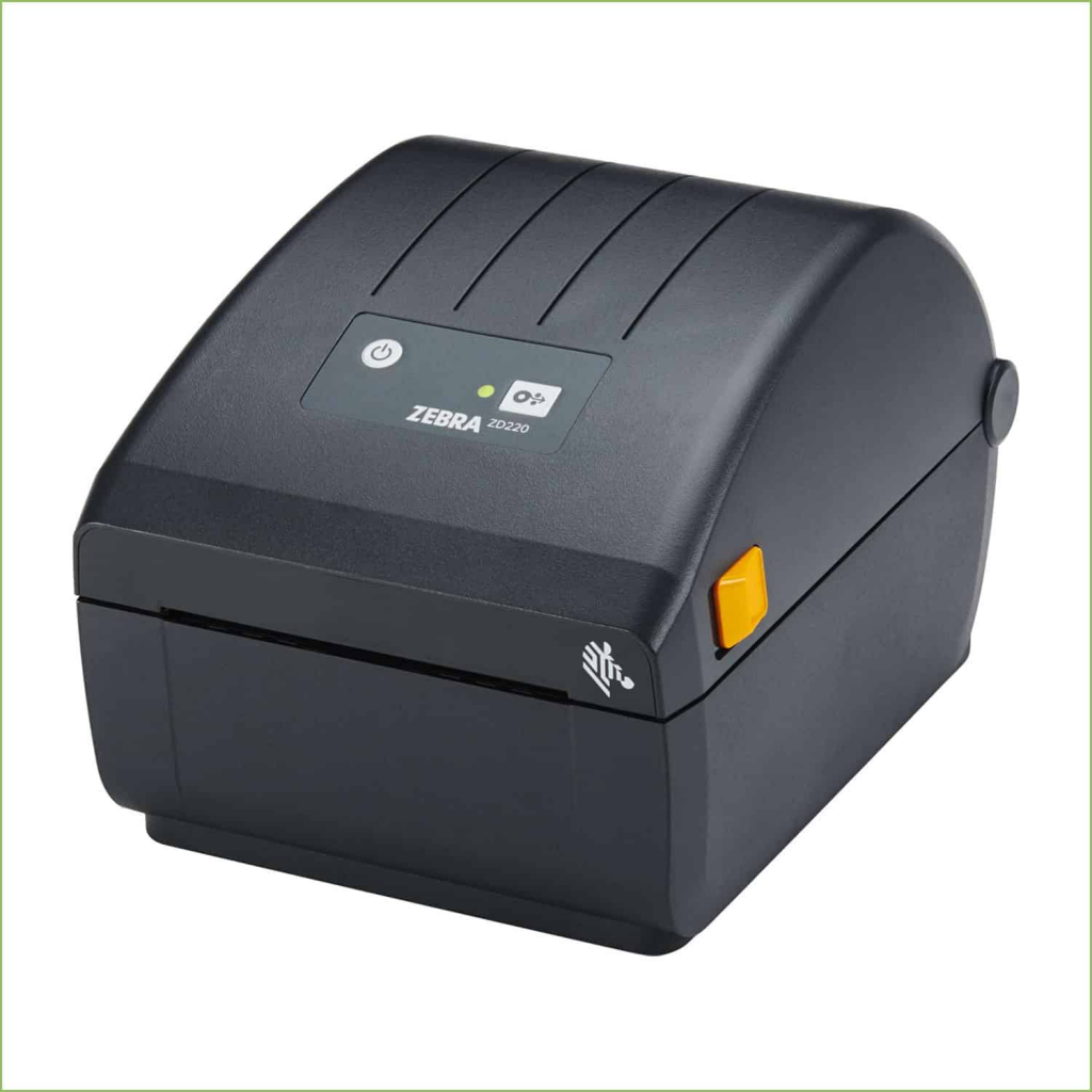 ZEBRA ZD220D, Barkod  Yazıcı, Direkt Termal Ribonsuz, 102mm/s Hız, 104mm Baskı Genişliği, 203 DPI, USB (ZD22042-D0EG00EZ) - Zebra