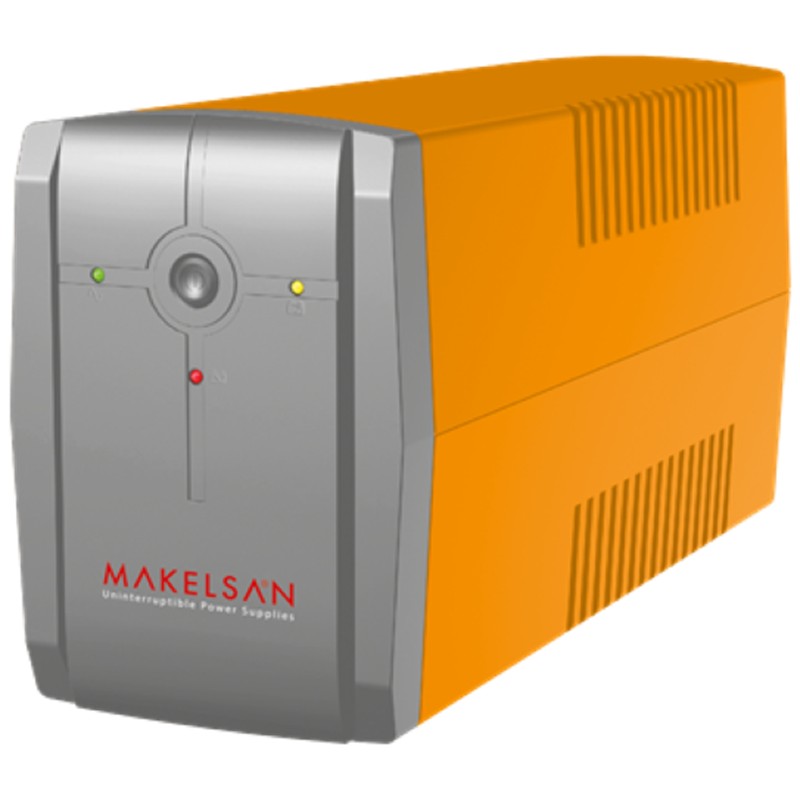 MAKELSAN LION 850VA 1F/1F (1X9AH) 5/10DK LINE INTERAKTIF UPS - Makelsan