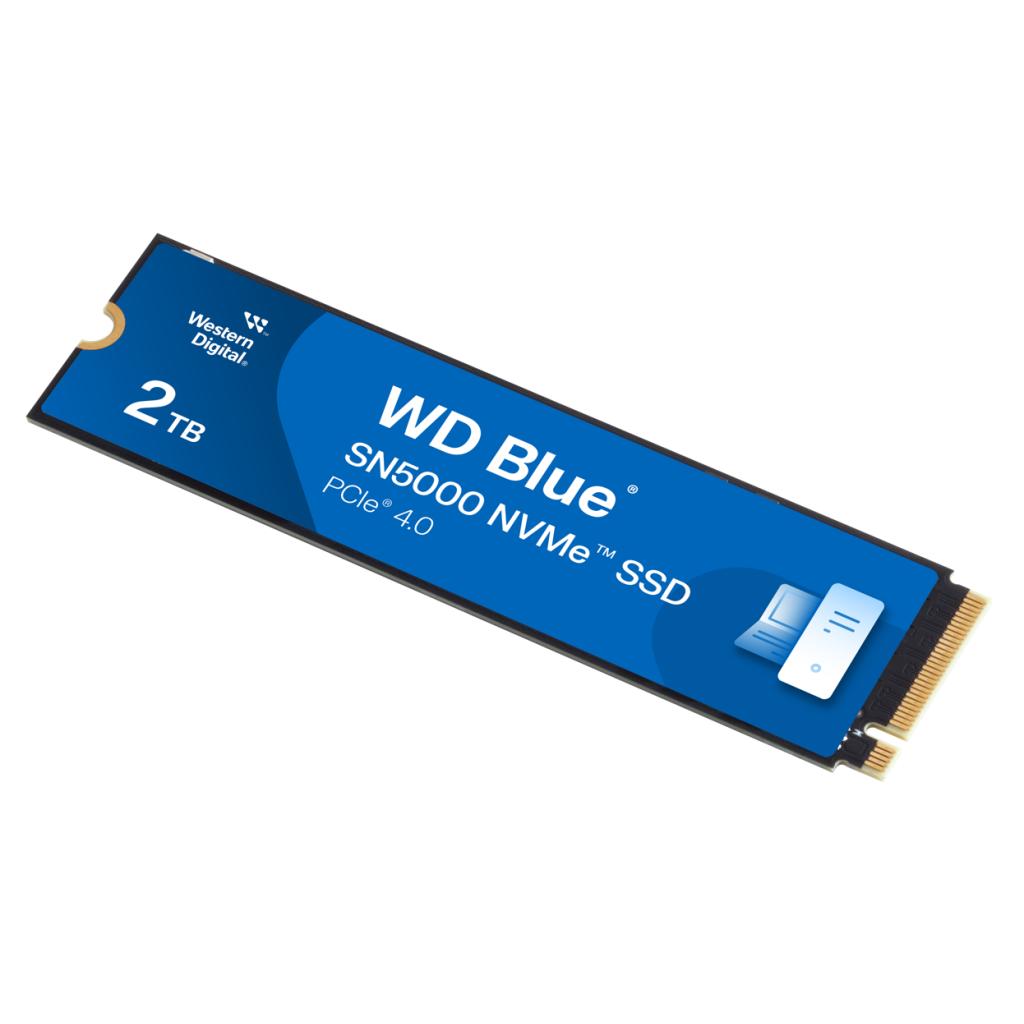 WD Blue SN5000, WDS200T4B0E, 2TB, 5150/4850 Gen4, NVMe PCIe M.2 2280,  SSD