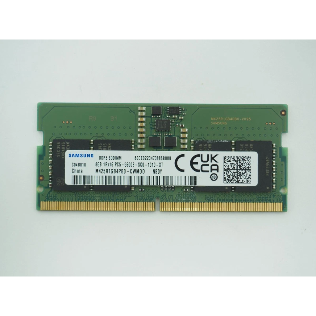 Samsung SAMSO5600/8, 8GB, DDR5, 5600MHz,  CL46, 1.1V Notebook Ram (M425R1GB4PB0-CWM0D) - Samsung