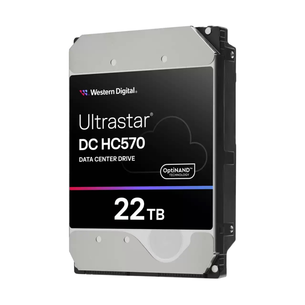 WD ULTRASTAR, WUH722222ALE6L4, 3.5", 22TB, 512Mb, 7200 Rpm, 7/24 Enterprise, DATA CENTER-GÜVENLİK-NAS-SERVER, HDD (DC HC570) (0F48155) (Türkiye Distribütörü Garantili) - Western Digital - görsel 2