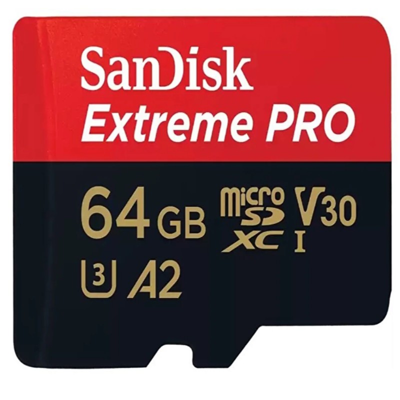 64 GB SANDISK SDSQXCU-064G-GN6MA EXTREME PRO MICRO SD - Sandisk