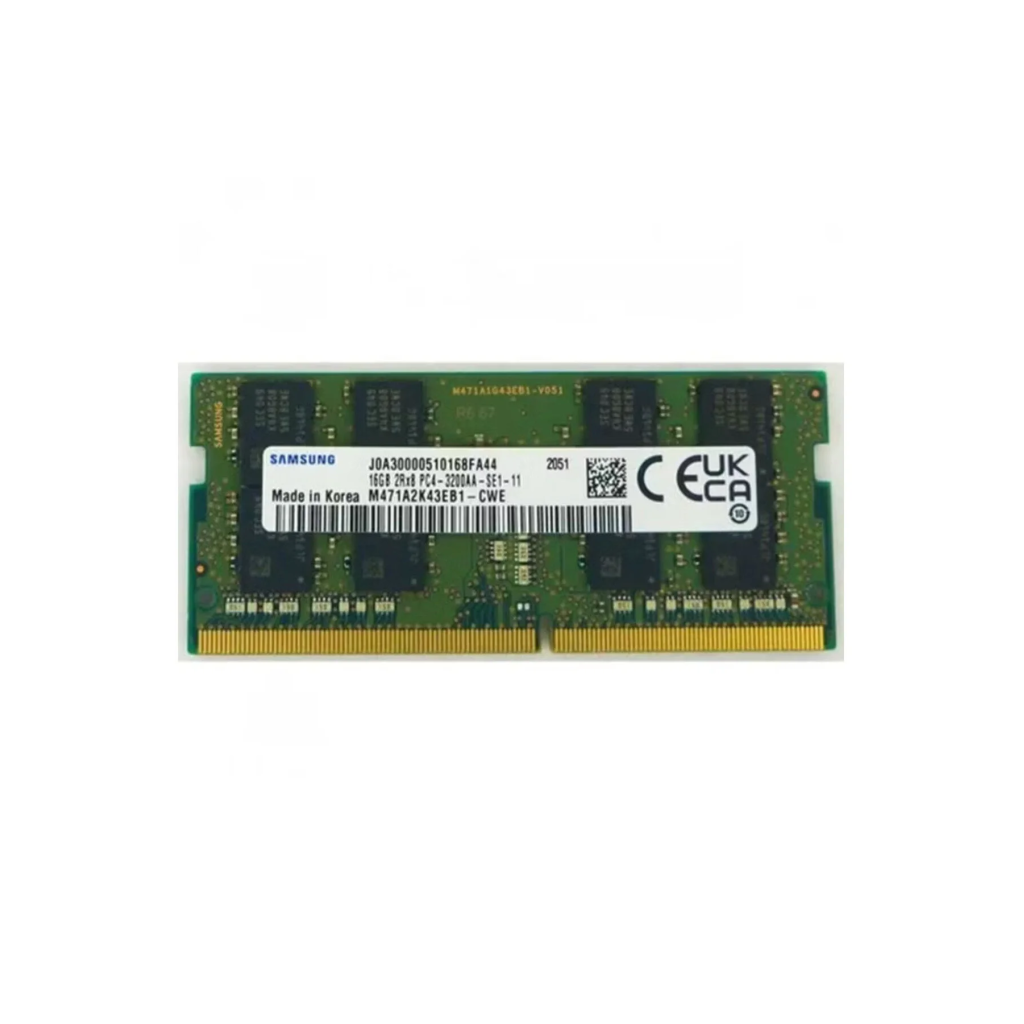 Samsung SAMSO3200/32, 32GB, DDR4, 3200MHz,  1.2V Notebook Ram (M471A4G43AB1-CWE) - Samsung - görsel 2