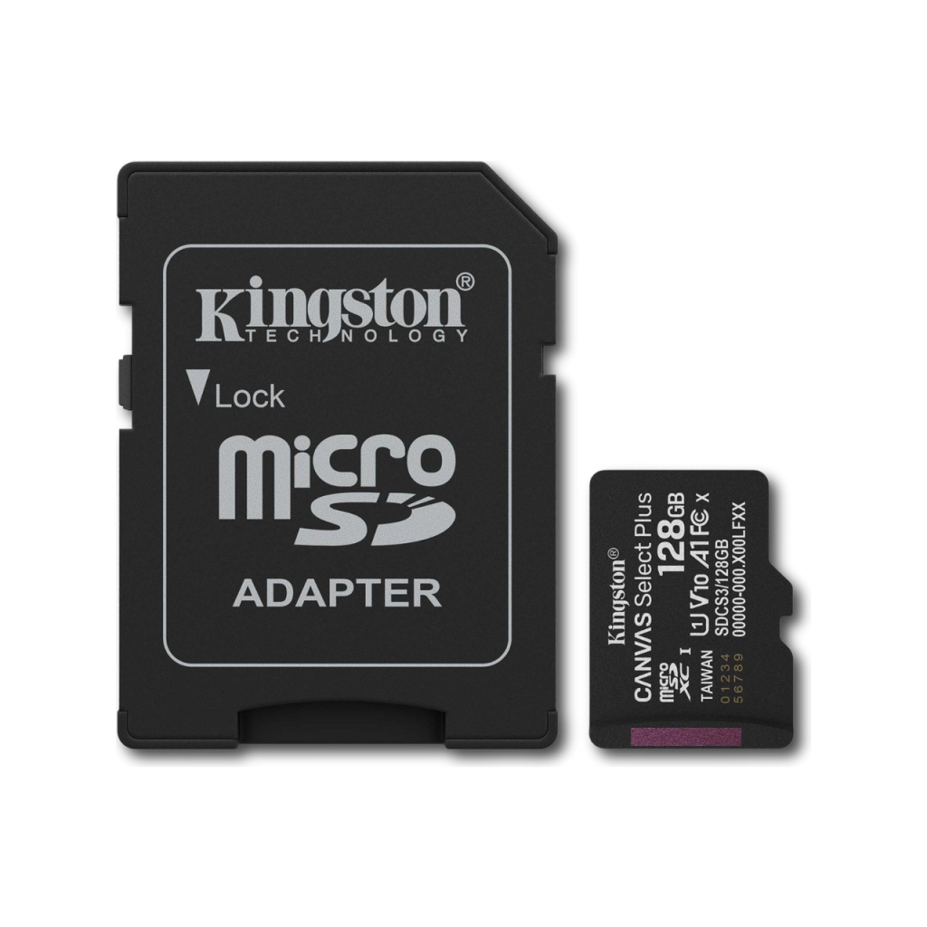 KINGSTON SDCS3/128GB Class10 128GB 150MB/s MicroSD Kart Bellek - KINGSTON - görsel 3