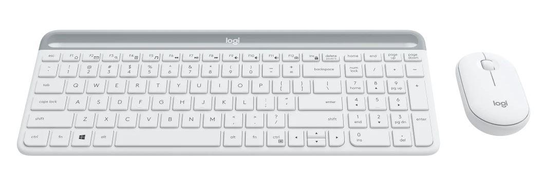 LOGITECH MK470 Q TR INCE KABLOSUZ KLAVYE MOUSE SET BEYAZ 920-009436 - Logitech