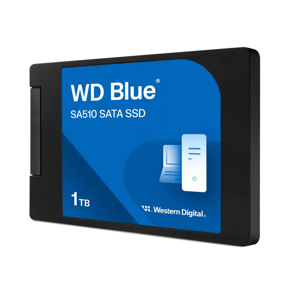 WD Blue SA510, WDS100T3B0A, 1TB, 560/510, 3D NAND, 2,5" SATA, SSD - Western Digital - görsel 2