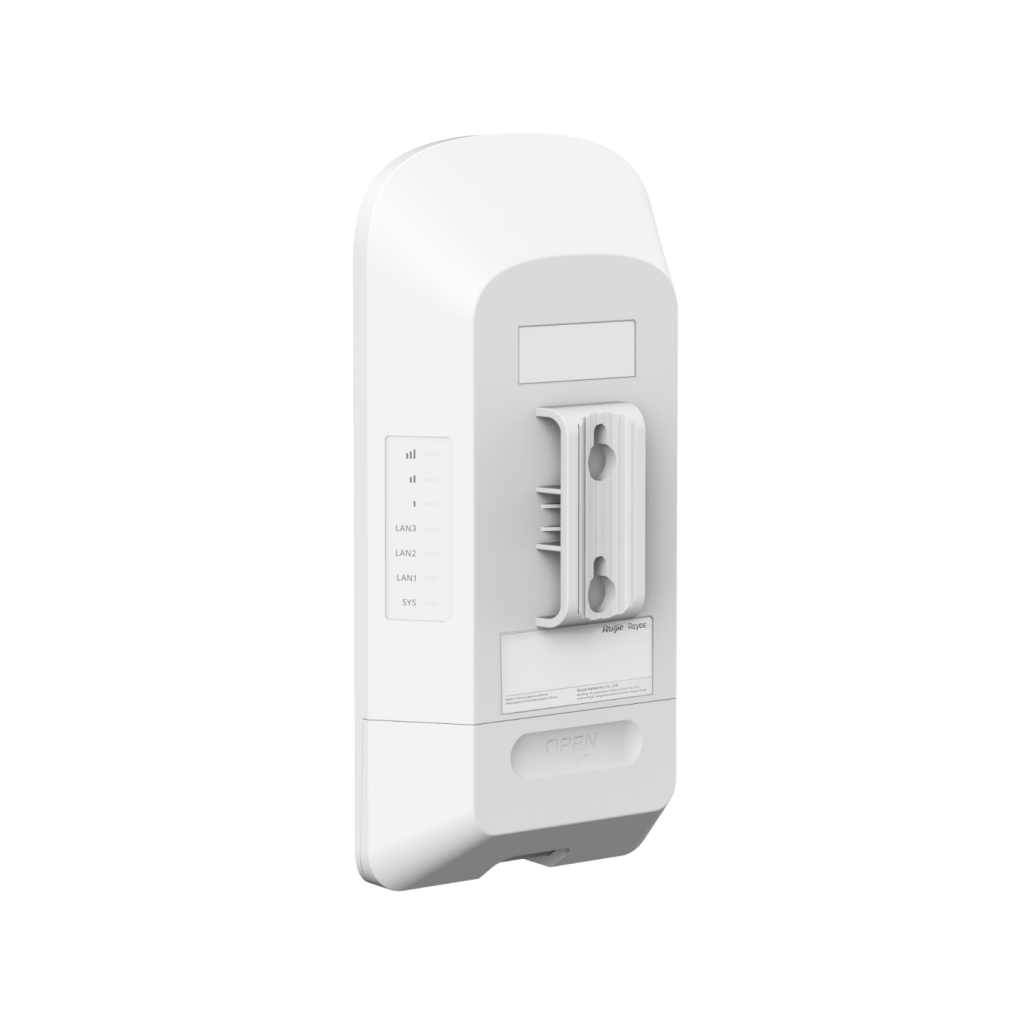 RUIJIE Reyee RG-EST330F-P, 3Port, 867Mbps, 5Ghz, PoE 1Giriş-2Çıkış, Dış Ortam, Noktadan Noktaya TDMA, Acces Point, Kutu İçeriği 1 Adet, (3km) - RUIJIE - görsel 4