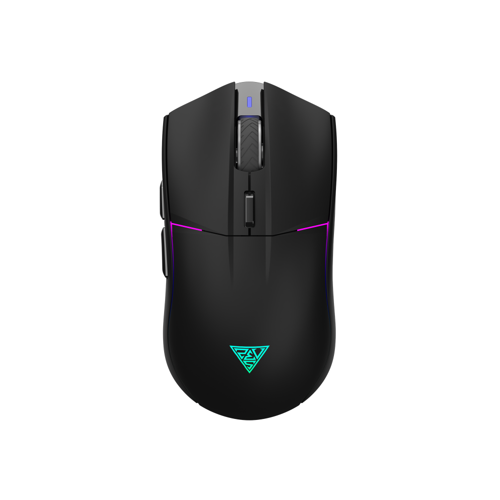 GAMDIAS HADES M3, RGB Aydınlatma, 2.4Ghz ve Bluetooth Kablosuz, 7 Programlanabilir Buton, Şarj Edilebilir, Type-C, Gaming Mouse, 10.000 DPI, Siyah - Gamdias
