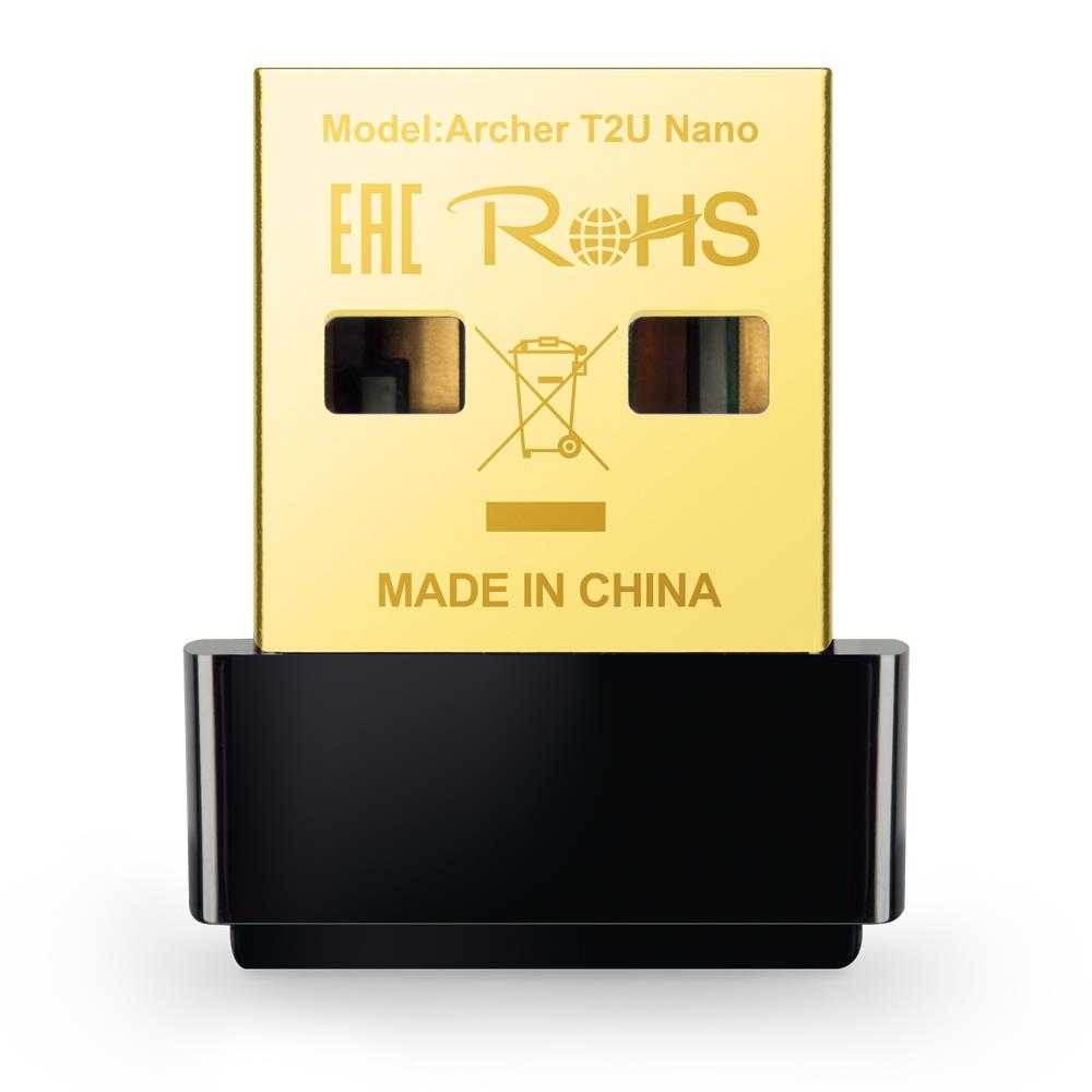 TP-LINK ARCHER T2U NANO AC600 WIRELESS USB ADAPTOR - Tp-Link