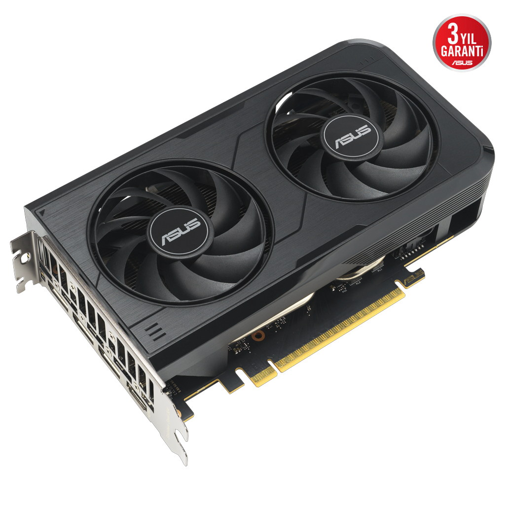 ASUS DUAL-RTX5050-O8G, 8Gb, 128Bit, GDDR6, 1xHDMI, 3xDP GAMING Ekran Kartı - Asus - görsel 3