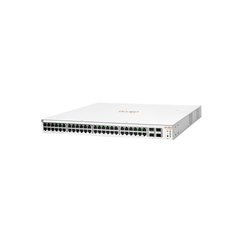 HP Aruba Instant On, JL686B, 1930-48G, 48Port, GigaBit, PoE 370W, 4 Port Gigabit SFP, Yönetilebilir, Rack Mount Switch - Hp - görsel 2