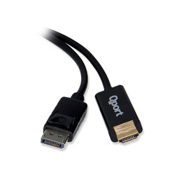 QPORT (Q-DPH) DISPLAY PORT TO HDMI CEVIRICI 1.8M KABLO - QPORT