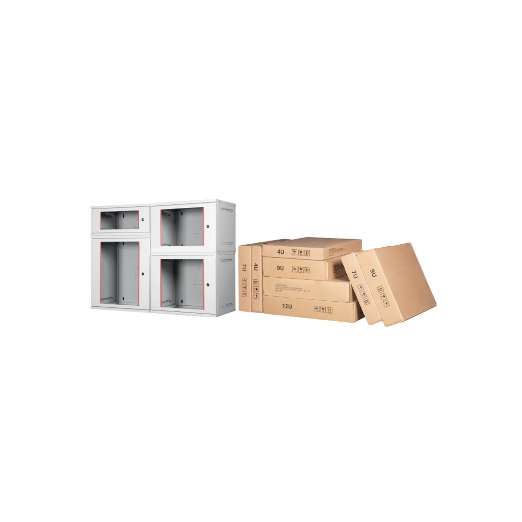 LANDE 7U 540x400 Soho Rack Kabinet (Demonte) - Lande
