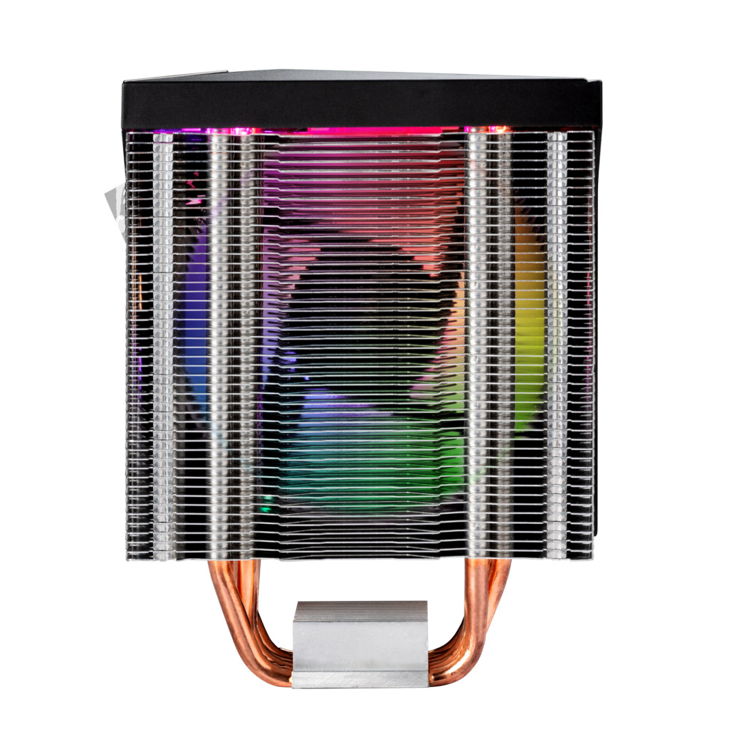 GAMDIAS BOREAS M1-610, LED Lights, 120mm, CPU  Kule Tipi Hava Soğutma, Doğrudan Temas Teknolojisine Sahip 6 adet Gelişmiş Bakır Isı Borusu (AMD AM4-AM5 ve INTEL Tüm işlemciler ile uyumlu) - Gamdias - görsel 3