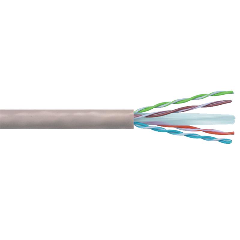 HCS U/UTP 500 METRE HALOJEN FREE (LS0H) 250MHZ GRI RENK CAT6 KABLO (H06-00402-DP0-FV) - Hcs