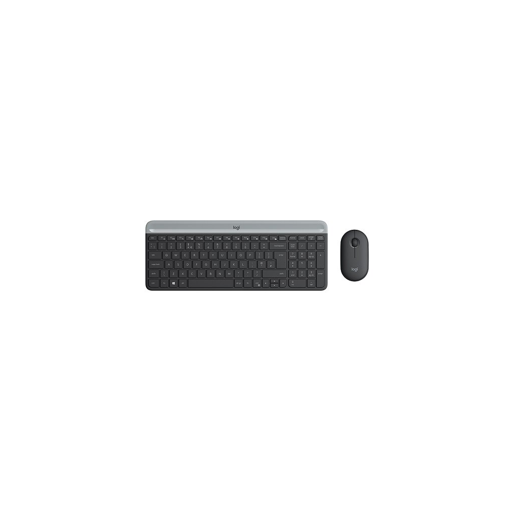 LOGITECH MK470 Siyah, 920-009435, Kablosuz, Türkçe Q, Klavye Mouse Set - Logitech - görsel 2