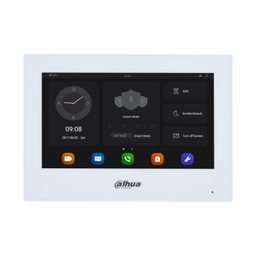 DAHUA VTH5321GB-W 7" SIYAH ANDROID WIFI POE IP INTERKOM MONITOR - DAHUA