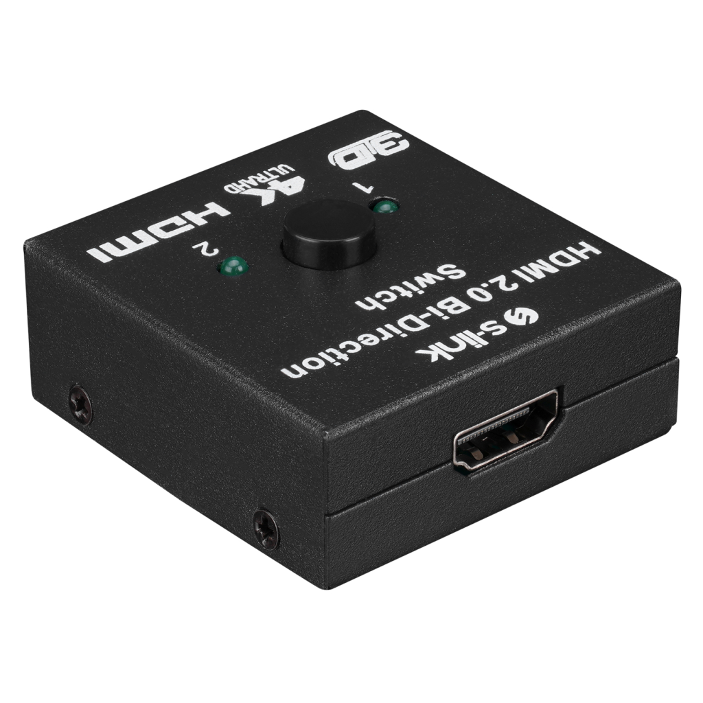 S-link SL-LU613, 2 Port HDMI, Çift Yönlü Switch ve Splitter - S-Link - görsel 2