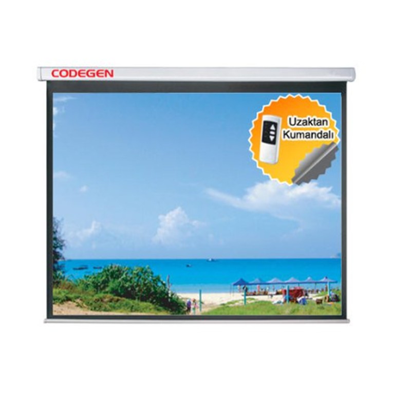 CODEGEN EX-18 180X180 MOTORLU UZAKTAN KUMANDALI PERDE - Codegen