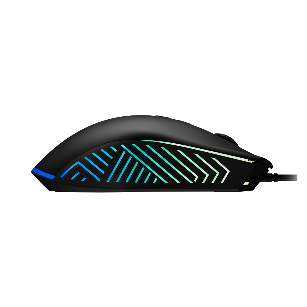 GAMDIAS ZEUS E4, RGB Aydınlatma, USB Kablolu,  7 Programlanabilir Buton, Gaming Mouse, 7.200 DPI, Siyah - Gamdias - görsel 5
