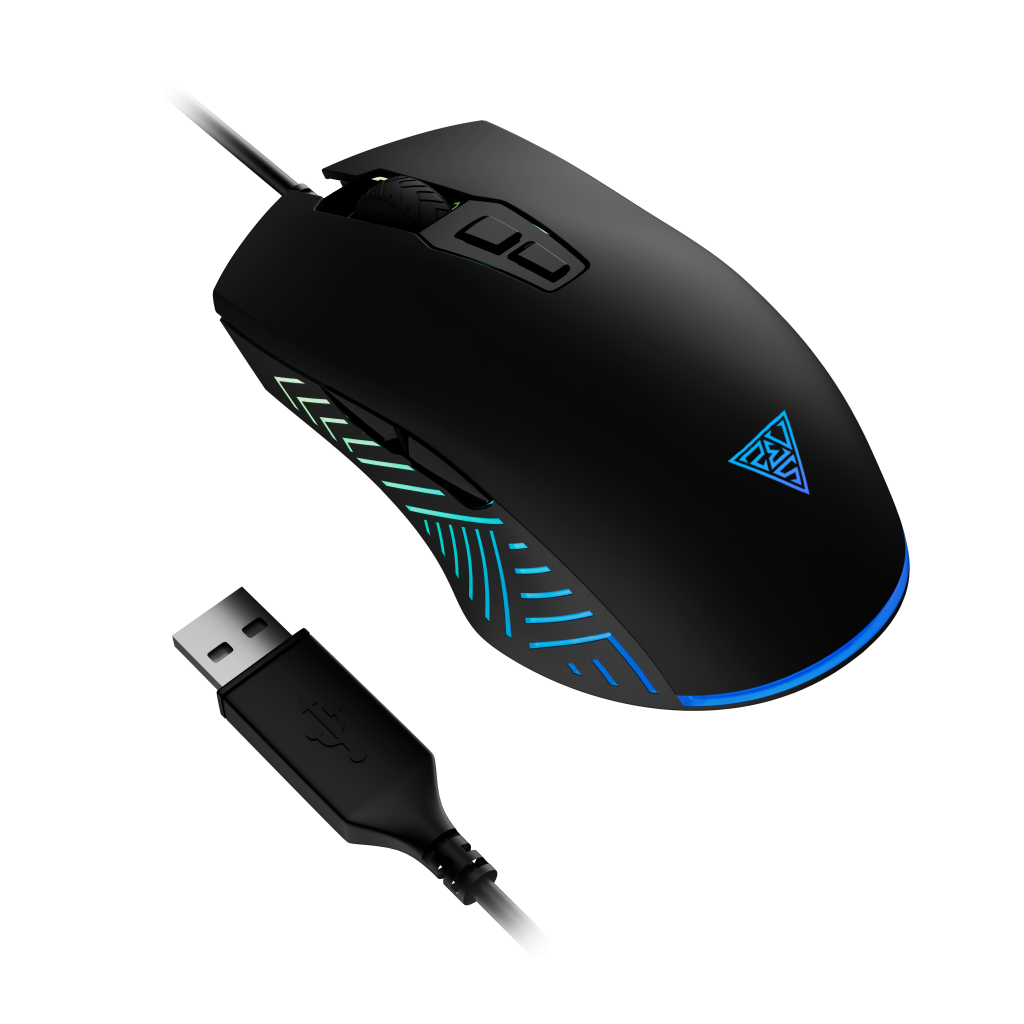 GAMDIAS ZEUS E4, RGB Aydınlatma, USB Kablolu,  7 Programlanabilir Buton, Gaming Mouse, 7.200 DPI, Siyah - Gamdias - görsel 3