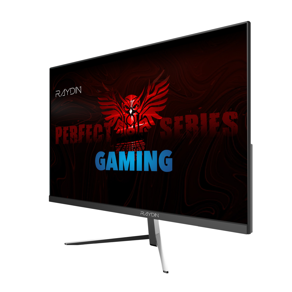 RAYDIN MM24DFI-180HZ, 23.8", 1ms, 180Hz, Full HD, 300 nits, HDMI, DP, IPS LED, Flat, Frameless, FreeSync Gaming Monitör - RAYDIN - görsel 3