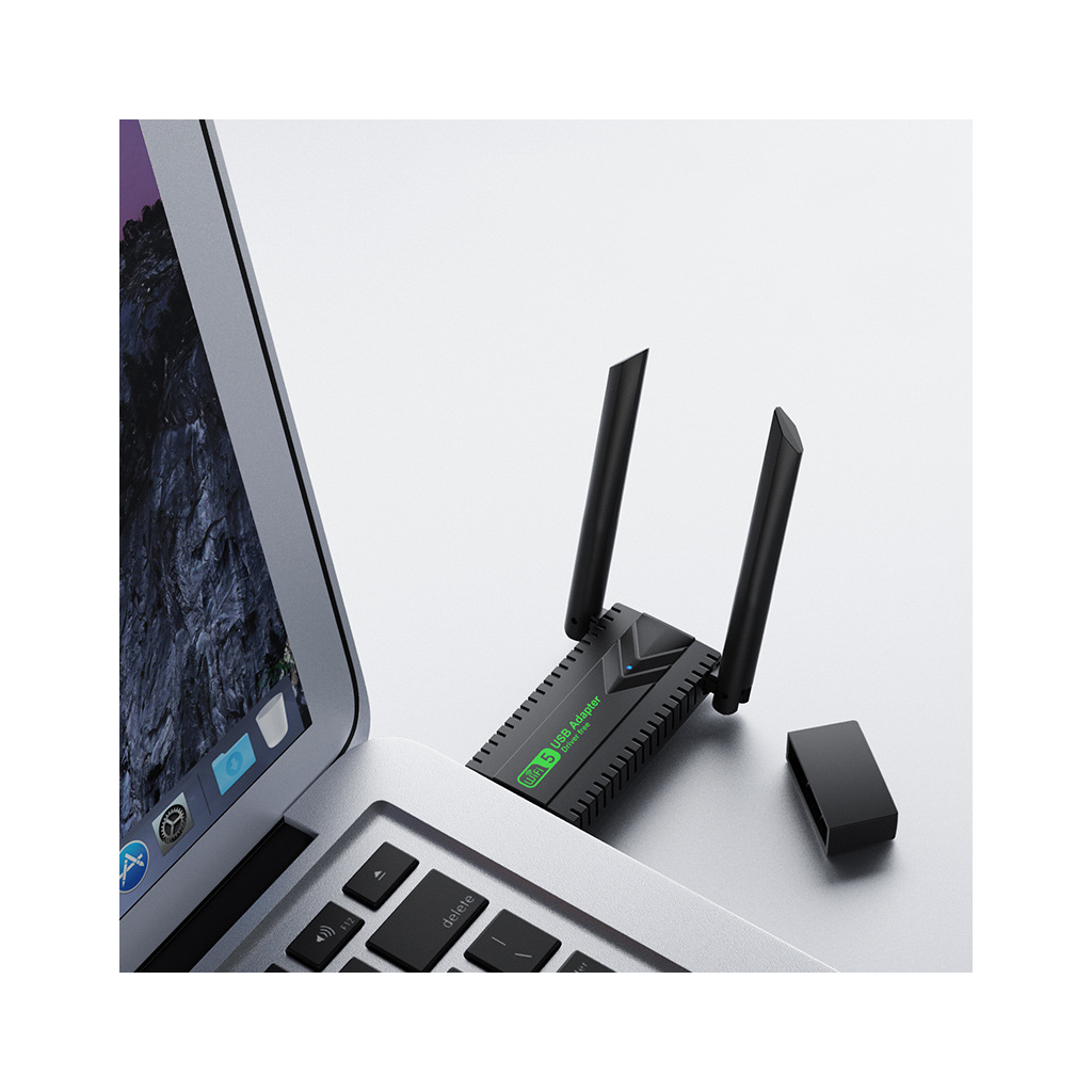 EVEREST EWA600, 600Mbp, 2.4Ghz ve 5Ghz Dual Band, WIFI 5, 2x2dbi Anten, USB3.0, WIRELESS ETHERNET - Everest - görsel 4
