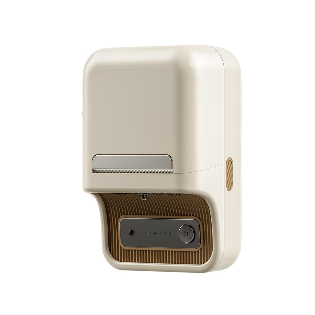 NIIMBOT B21S, Taşınabilir, Mürekkepsiz, Termal Etiket Yazıcı (Bluetooth, Type-C) Krem/Beyaz - Niimbot - görsel 4