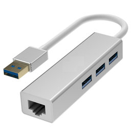 CODEGEN (CDG-CNV41) USB3.0 TO 3xUSB3.0/RJ45 ETHERNET HUB - CODEGEN