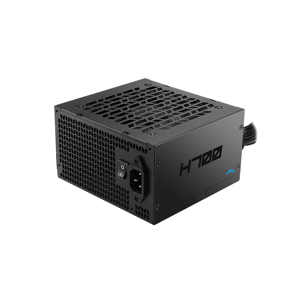 SAMA H700, 700W, Black, 80 Plus, Aktif PFC, Siyah, GAMING, ATX, Power Supply (PSU) - Sama