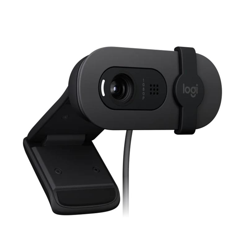 LOGITECH BRIO 100 FULL HD 1080P MİKROFONLU WEB KAMERA SİYAH 960-001585 - Logitech - görsel 3