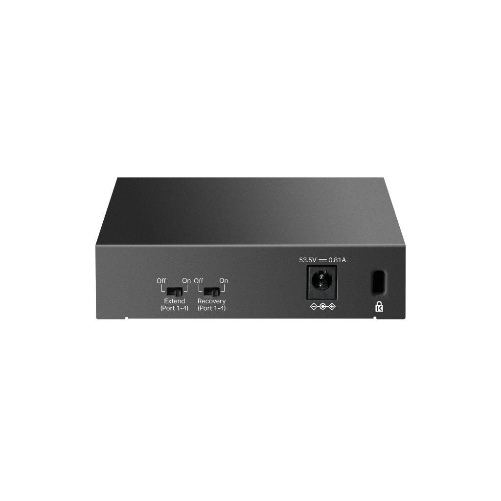 TP-LINK LS105LP, Green Tech, 5 Port, MegaBit, 4 Port PoE 41W, Metal Kasa, Yönetilemez, Masaüstü Switch - Tp-Link - görsel 2