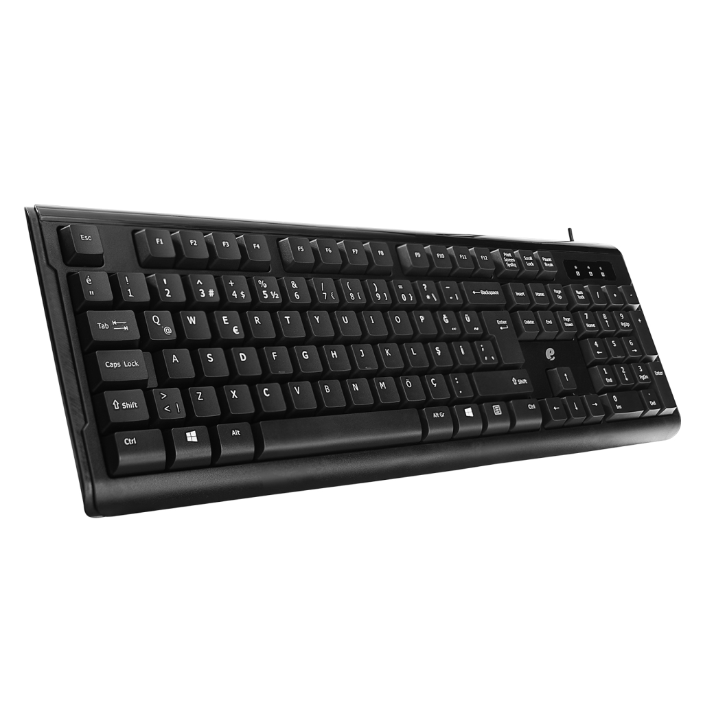 ACER eMachines, EAK9821, Siyah, USB Kablolu, Türkçe Q, Standart Klavye - Acer - görsel 2
