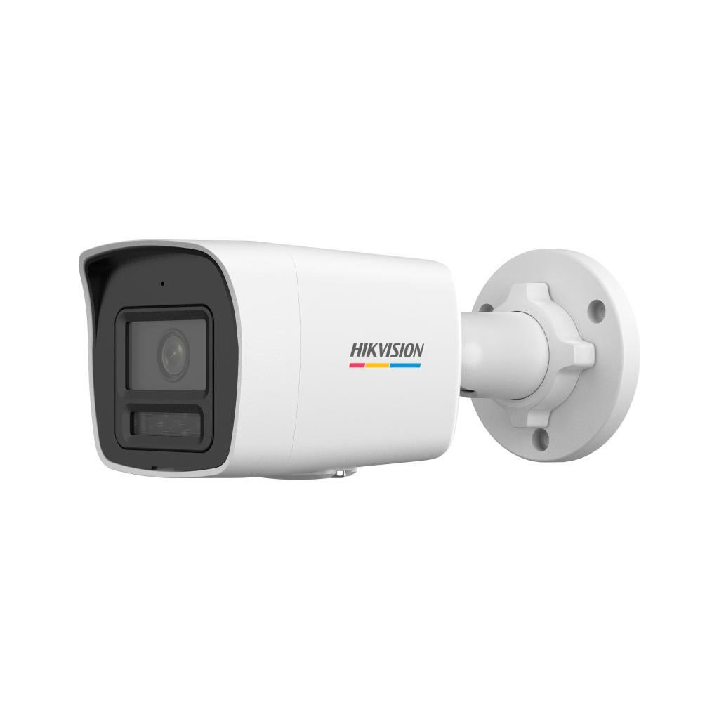 HIKVISION DS-2CD1027G2H-LIUF, 2Mpix, 2.8mm Lens, H265+, 30Mt Gece Görüşü,Color Vu Lite, Smart Hybrid Light,  Full Time Color, Dahili Mikrofon, Metal Kasa Bullet IP Kamera - Hikvision